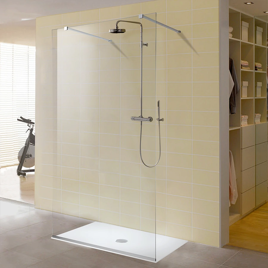 walk-in shower enclosure