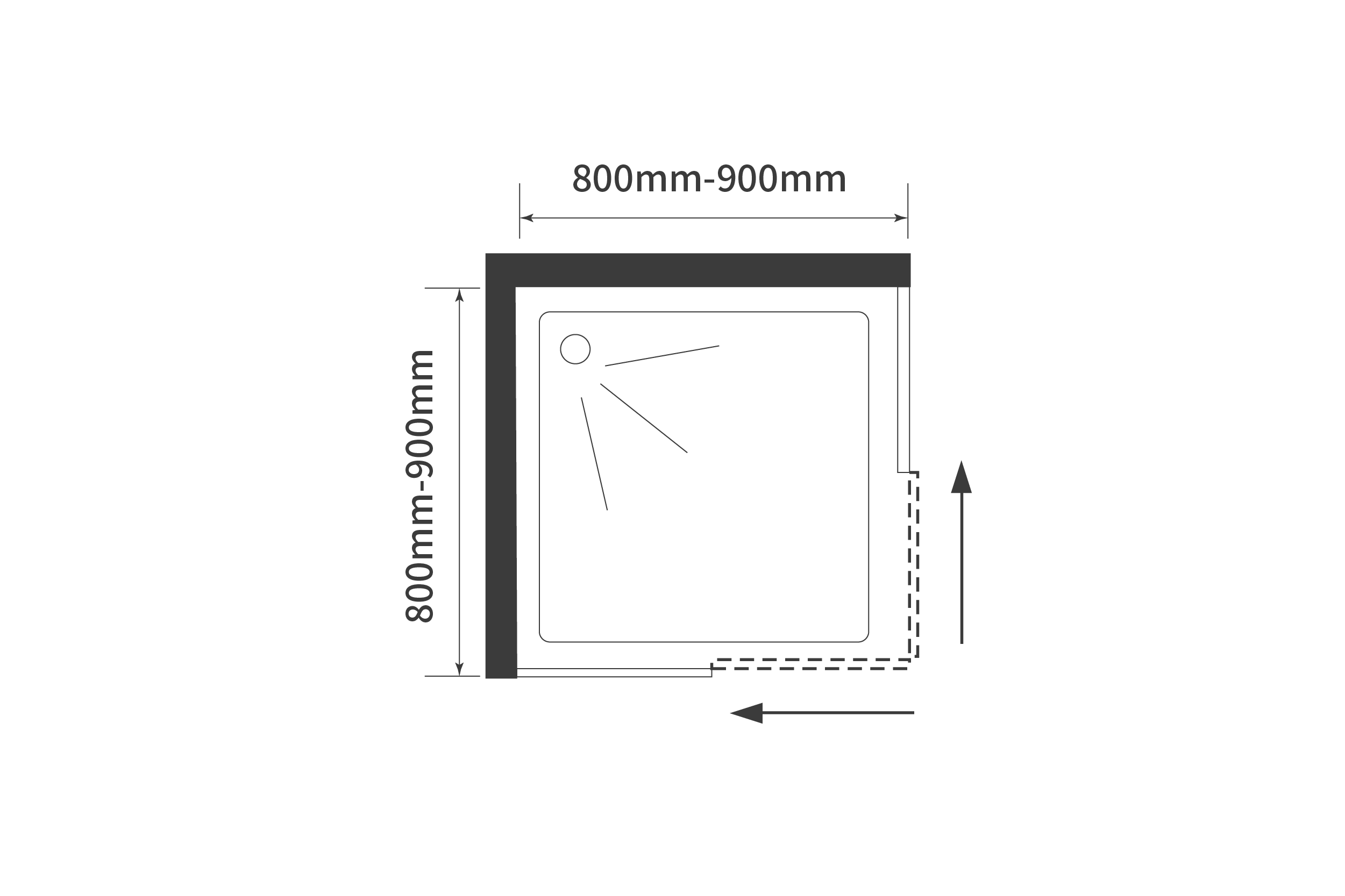 JKD Square Shower Cabin KJ Bath JKD Square Shower Cabin KJ Bath