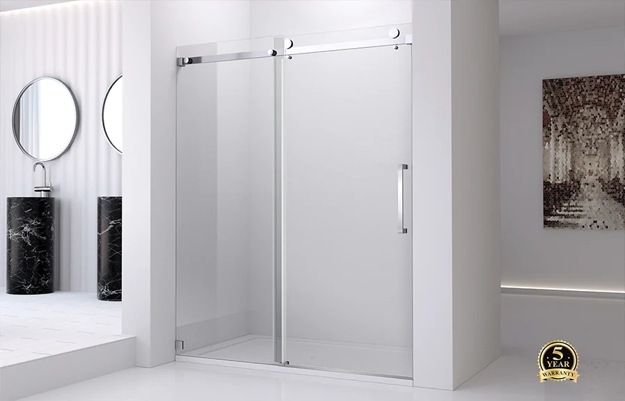 sliding shower door