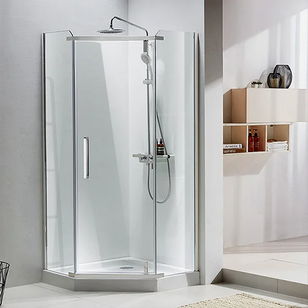 3 sided shower enclosures