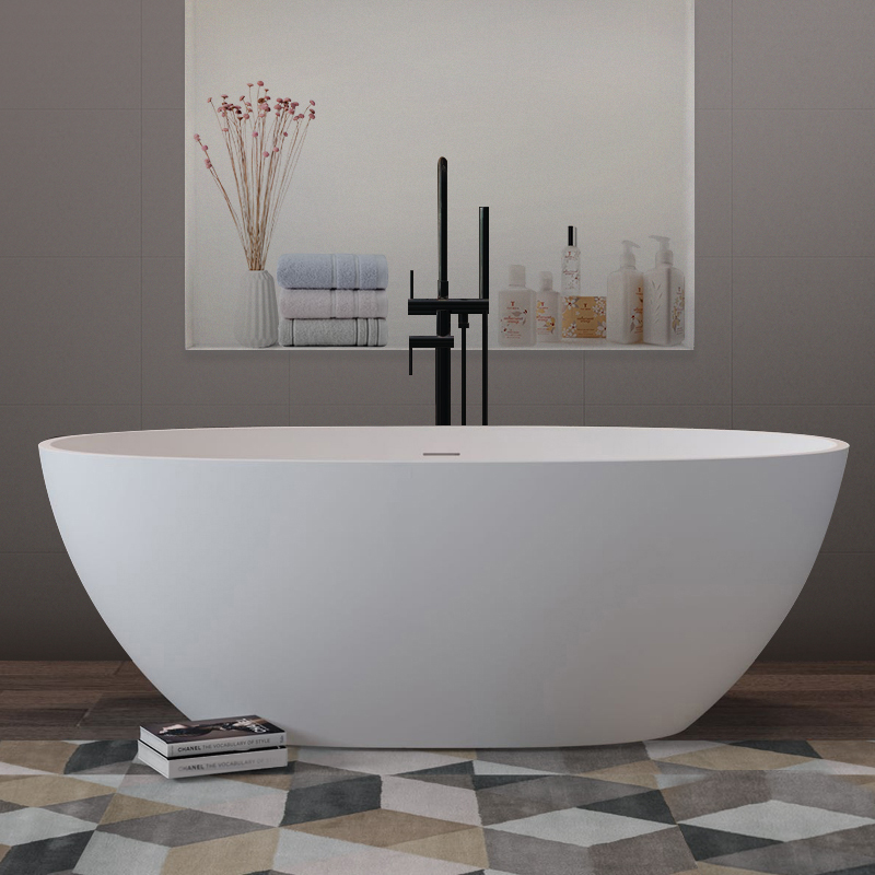 8801 white artificial stone tub