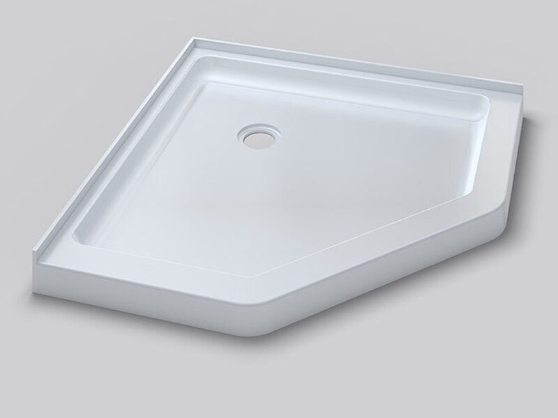 Neo angle Acrylic Shower Trays