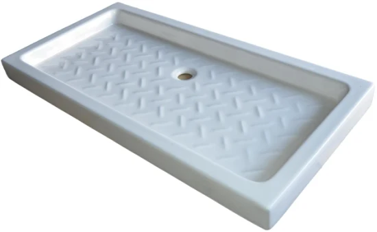 White-Rectangle-Ceramic-Shower-Tray