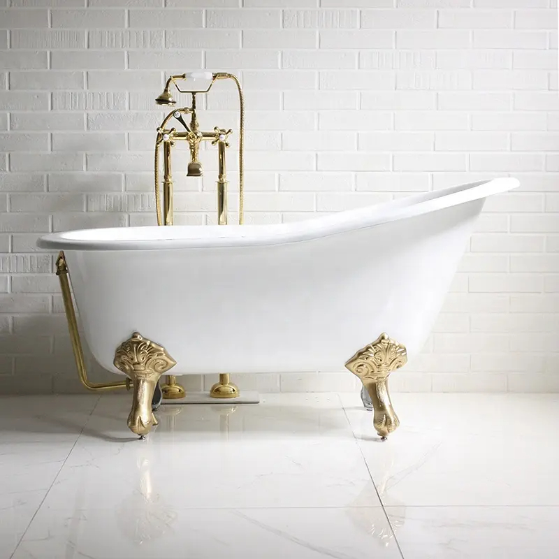 cast iron free standing bathtub