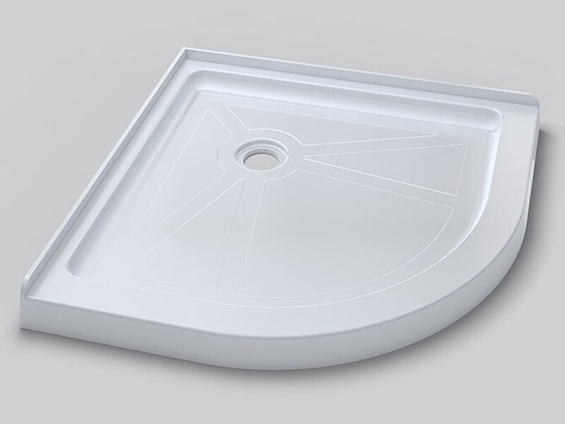 curved shower tray