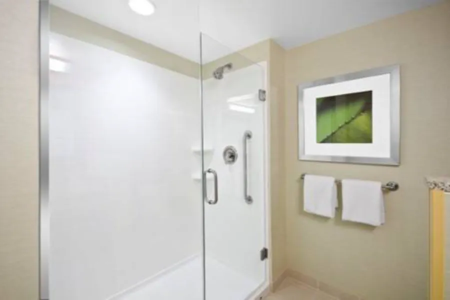 Marriott Courtyard Salisbury, NC shower door project