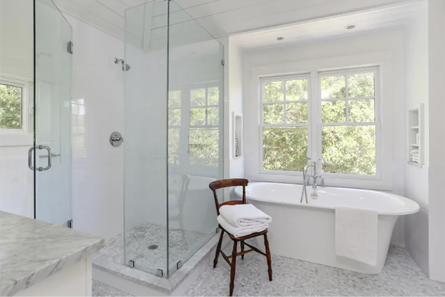 Marriott Cranberry Township, PA shower door project