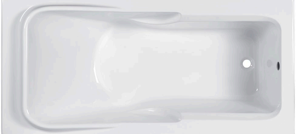 rectangular acrylic bathtub white built in 1700x800x460mm CC463