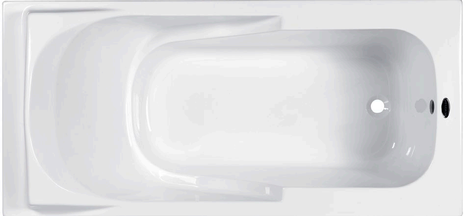 acrylic soaking bathtub white built in 1600x750x500mm CC450