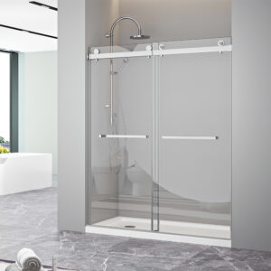 JP0219 frameless sliding shower door