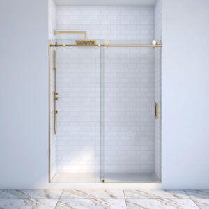 JP0224 Bathroom Glass Sliding Shower Door