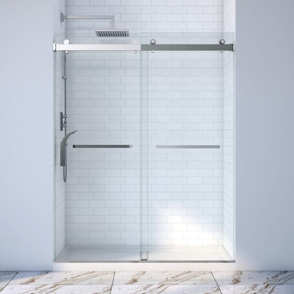 JP0219 frameless sliding shower door