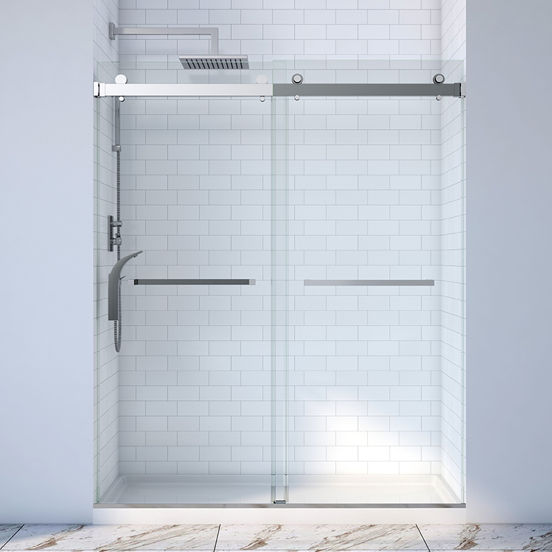 JP0219A Bathroom Sliding Glass Shower Door